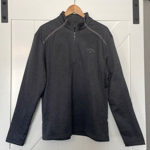 Callaway quarter zip pull over